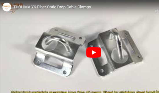 Kabelklemmen für YK Fiber Optic Drop Cable Clamps